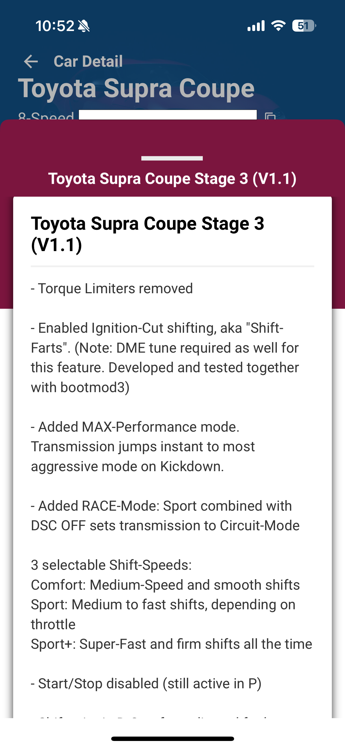 2021 Toyota GR Supra – I've bought xHP TCU Flash Combo with Wifi Adapter! (photo 4)