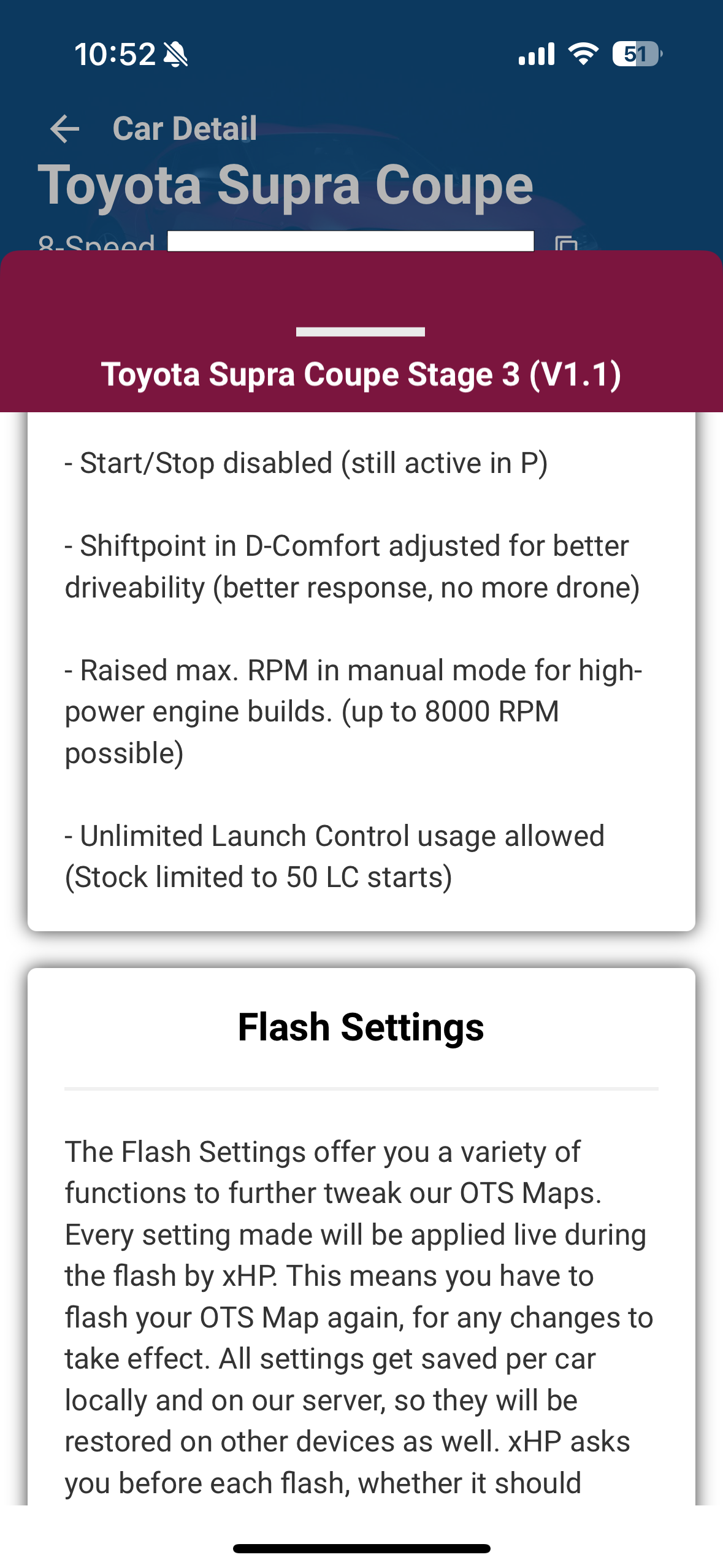 2021 Toyota GR Supra – I've bought xHP TCU Flash Combo with Wifi Adapter! (photo 5)