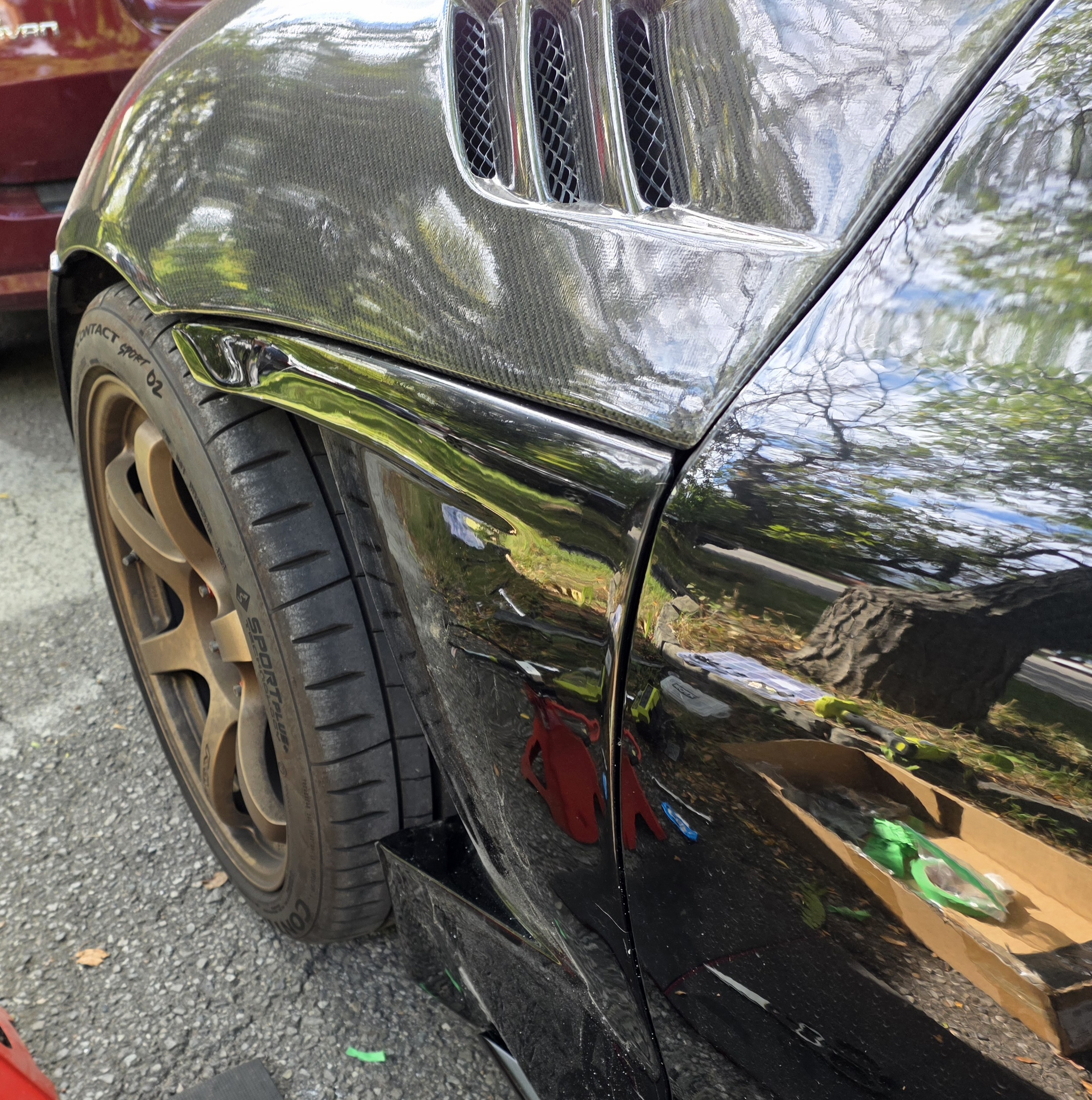 2020 Toyota GR Supra – Installed different fenders